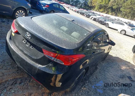 2013 Hyundai Elantra Gls from USA, damaged, VIN 5NPDH4AE2DH271629